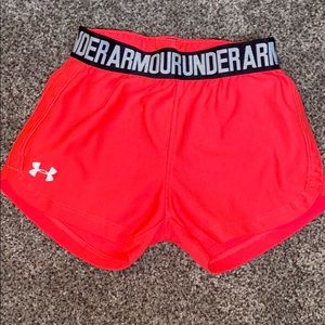 Girls under armour shorts